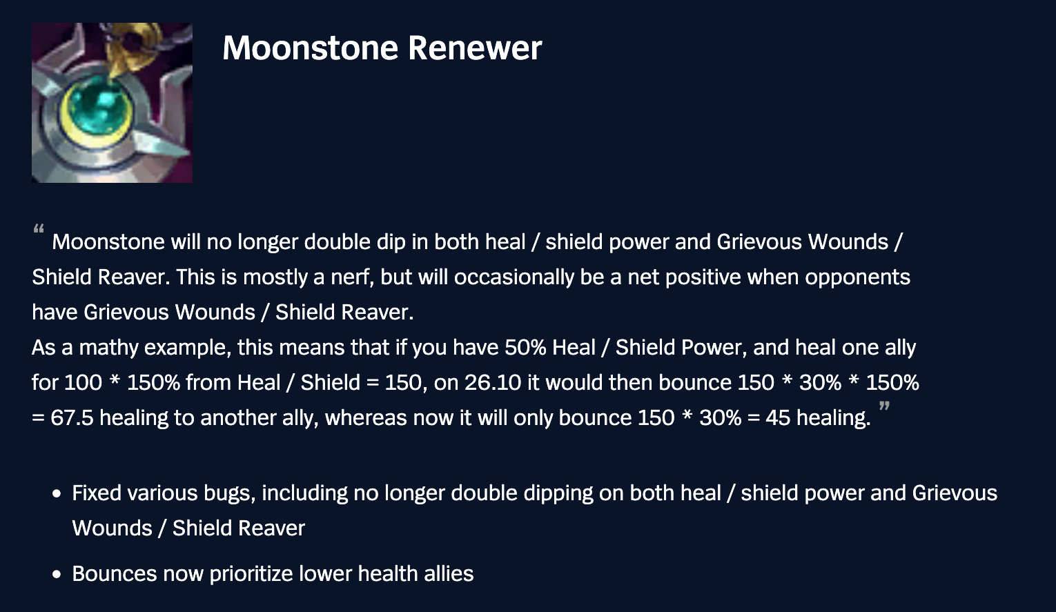 Moonstone Renewer