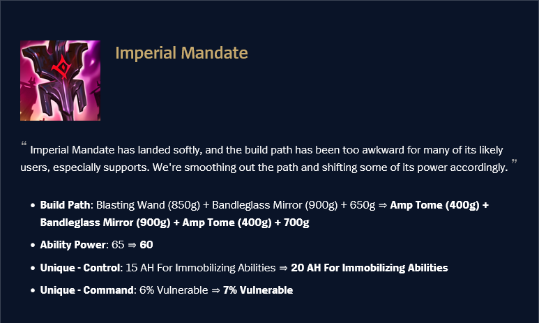Imperial Mandate