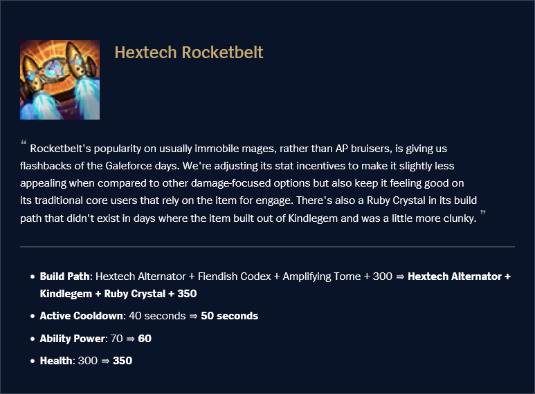 Hextech Rocketbelt