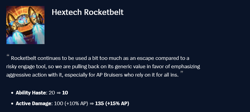 Hextech Rocketbelt