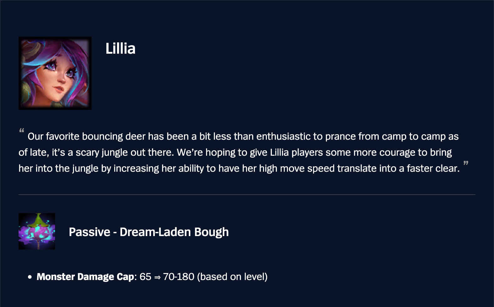 lilla changes