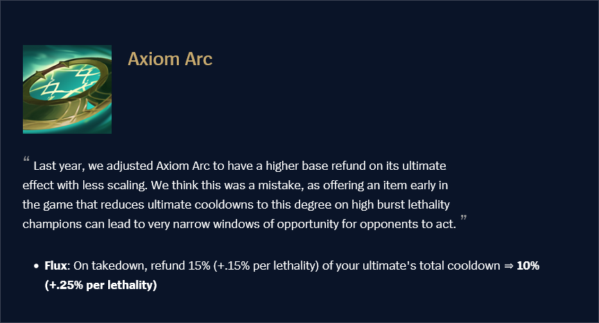 axiom arc