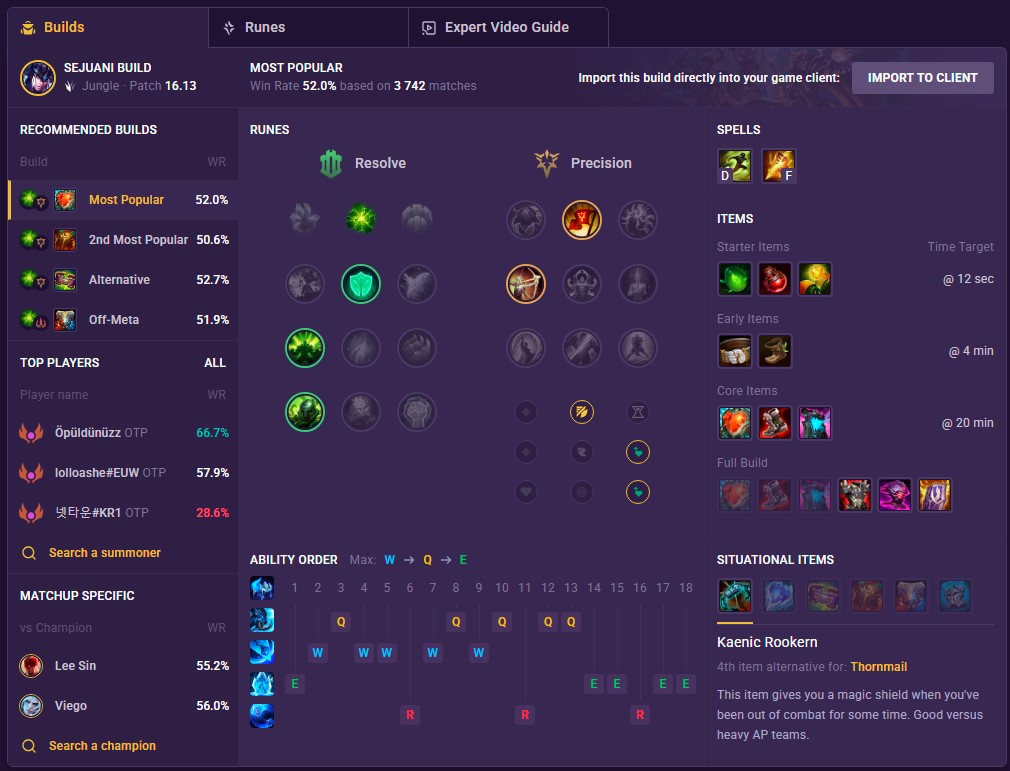 sejuani build