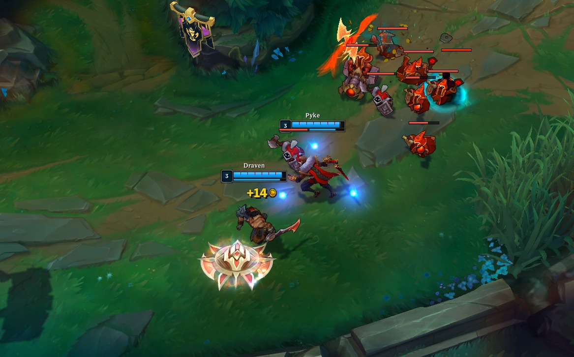 Support holding the wave for the adc