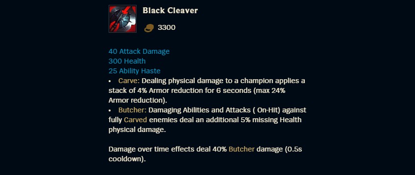 Black Cleaver