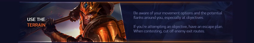 use the terrain advice