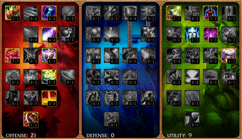 Veigar Masteries