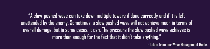 wave management advice in tfs