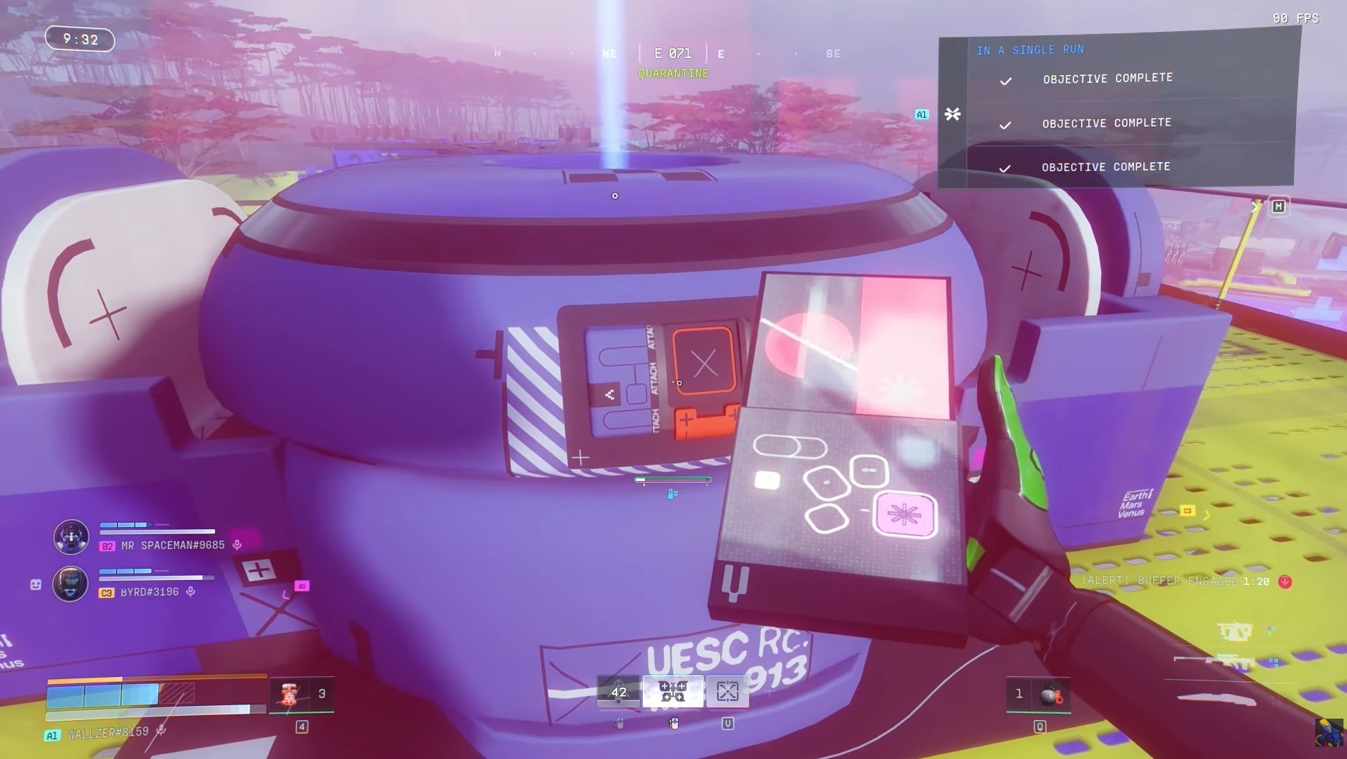 blue terminal lockdown event