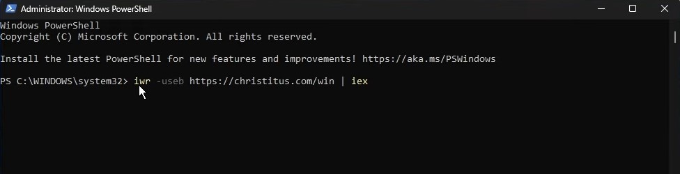 copy paste powershell admin