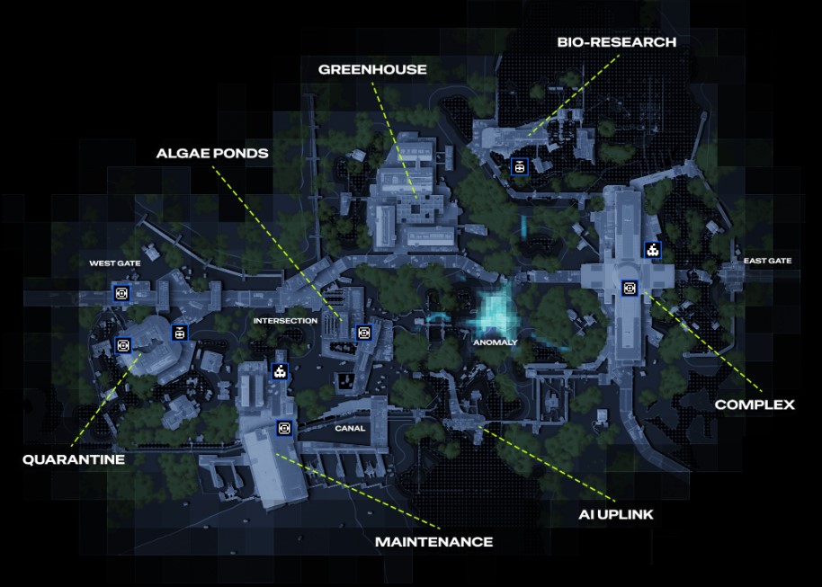 dire marsh supply drops hazard room intercept map