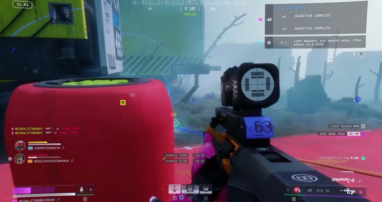 marathon first person perspective