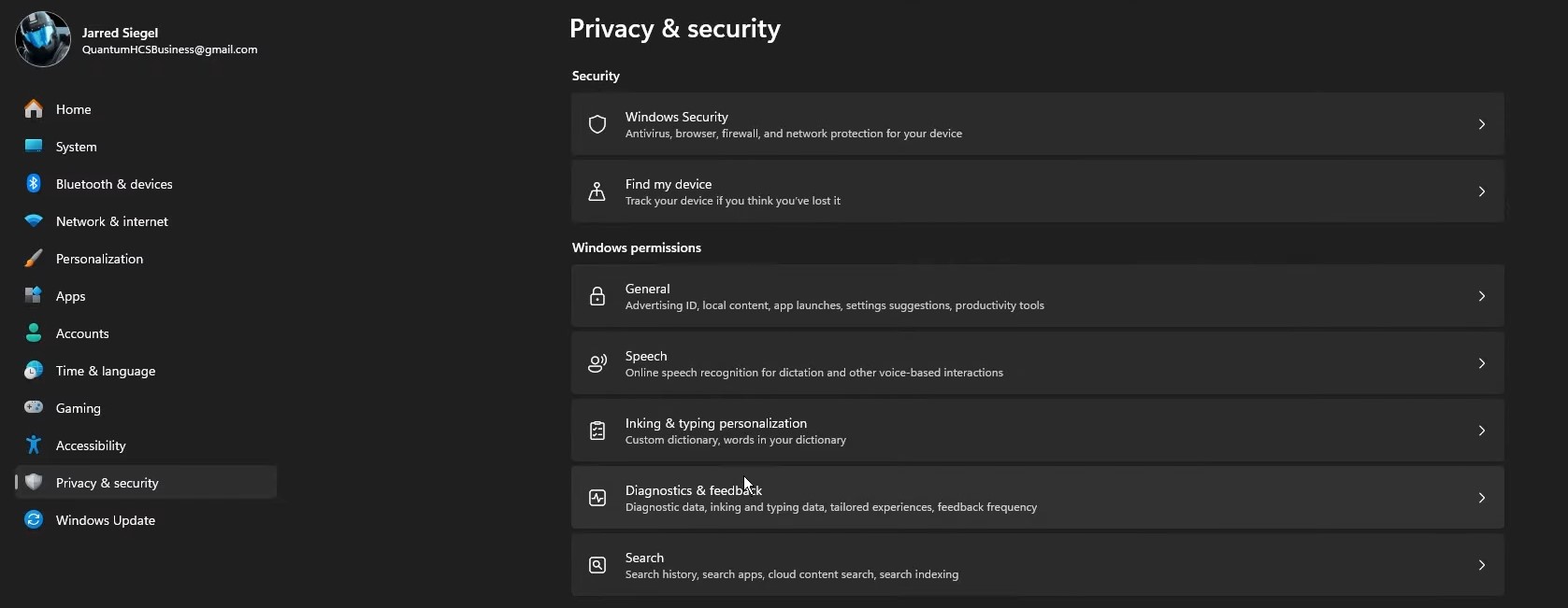 privacy and security