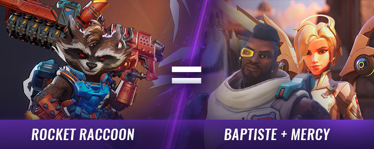 Rocket Raccoon Comparison