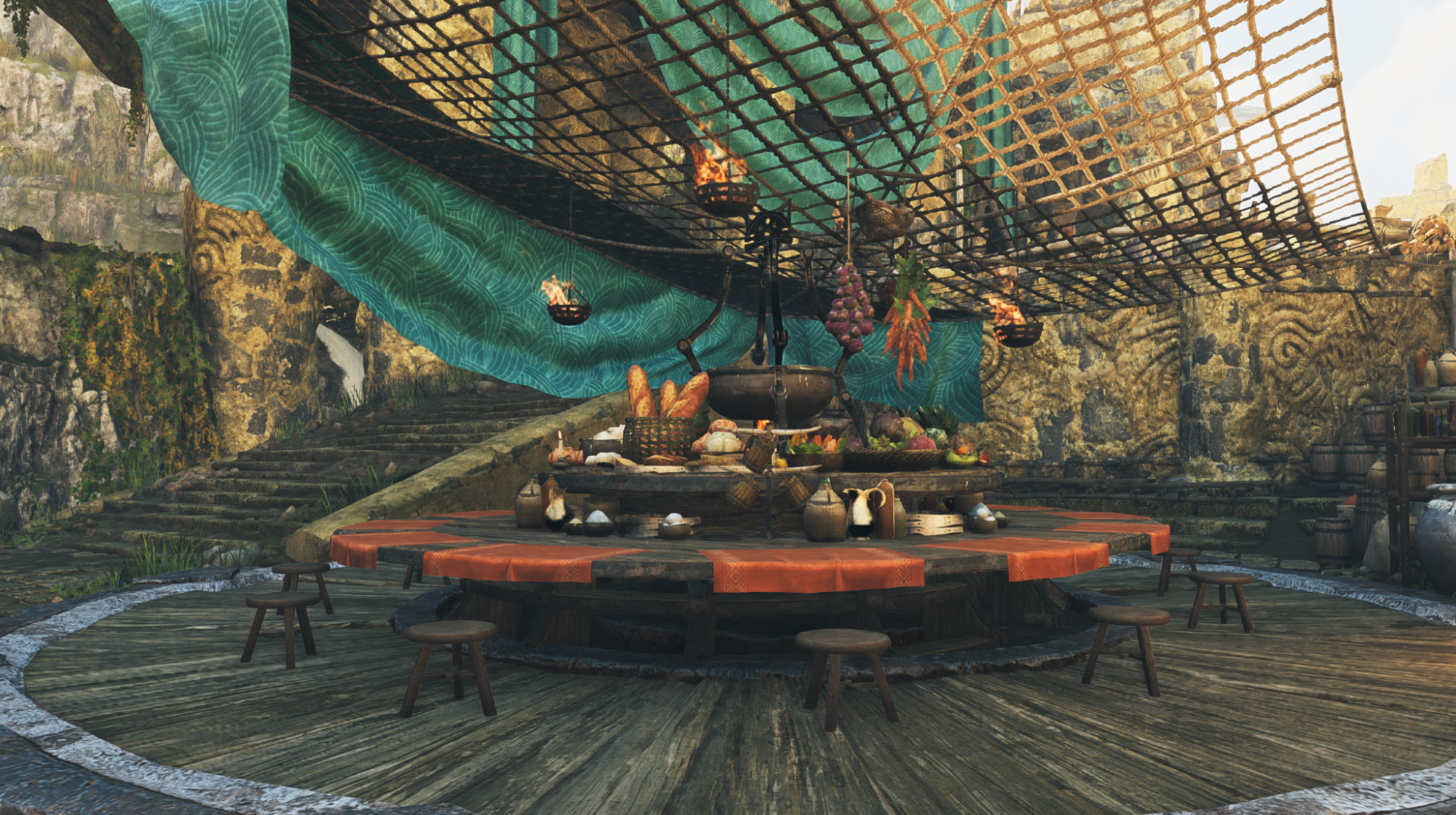 the canteen