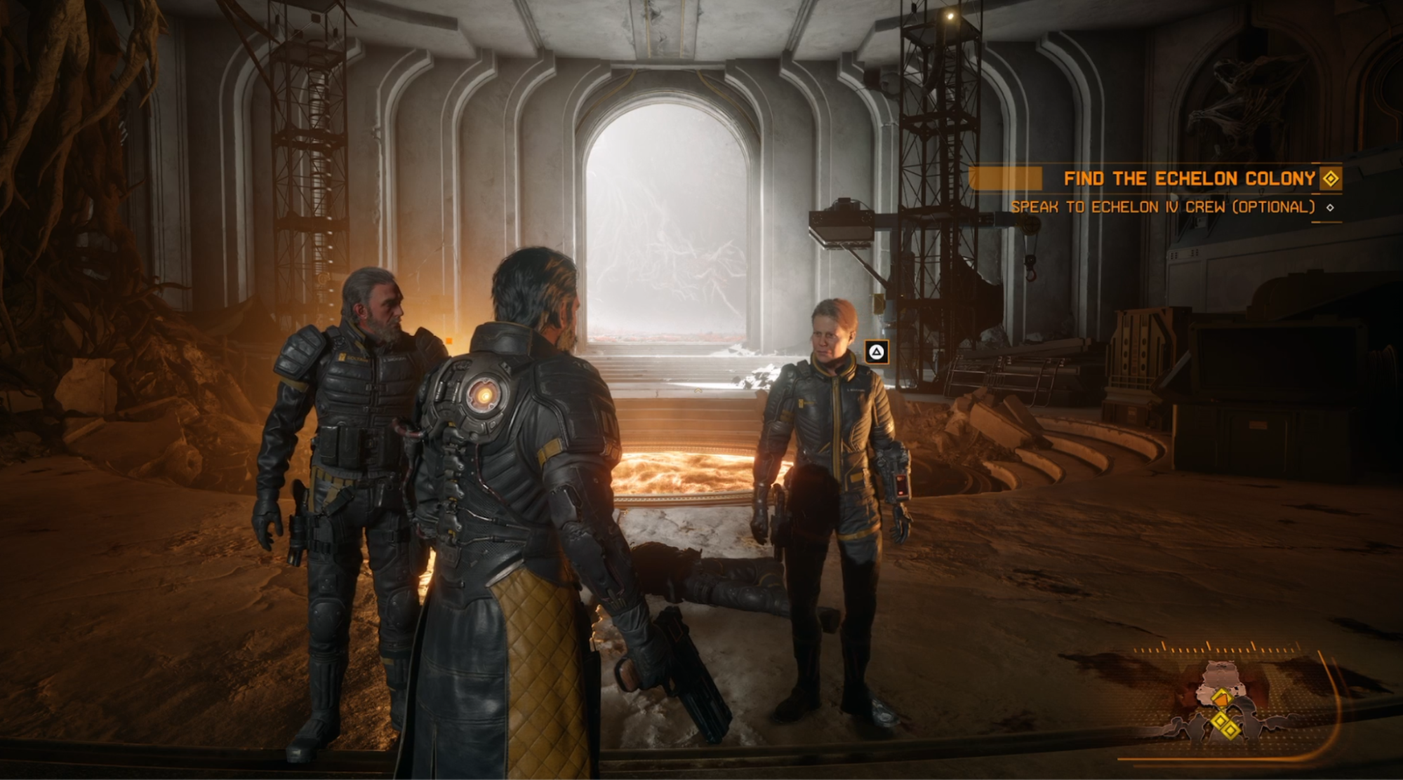 Conversation between Arjun and two other characters