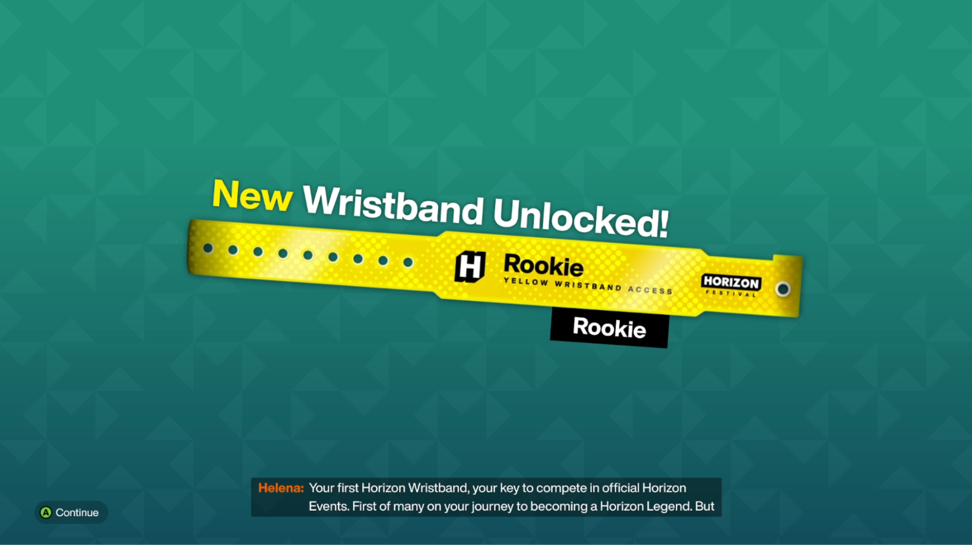 Unlocking the "Rookie" Tier Wristband