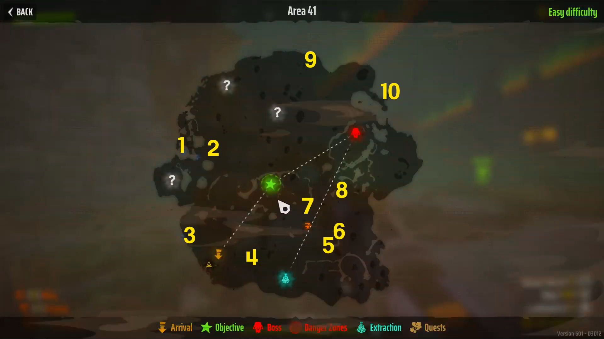 Area 41 Grave Locations