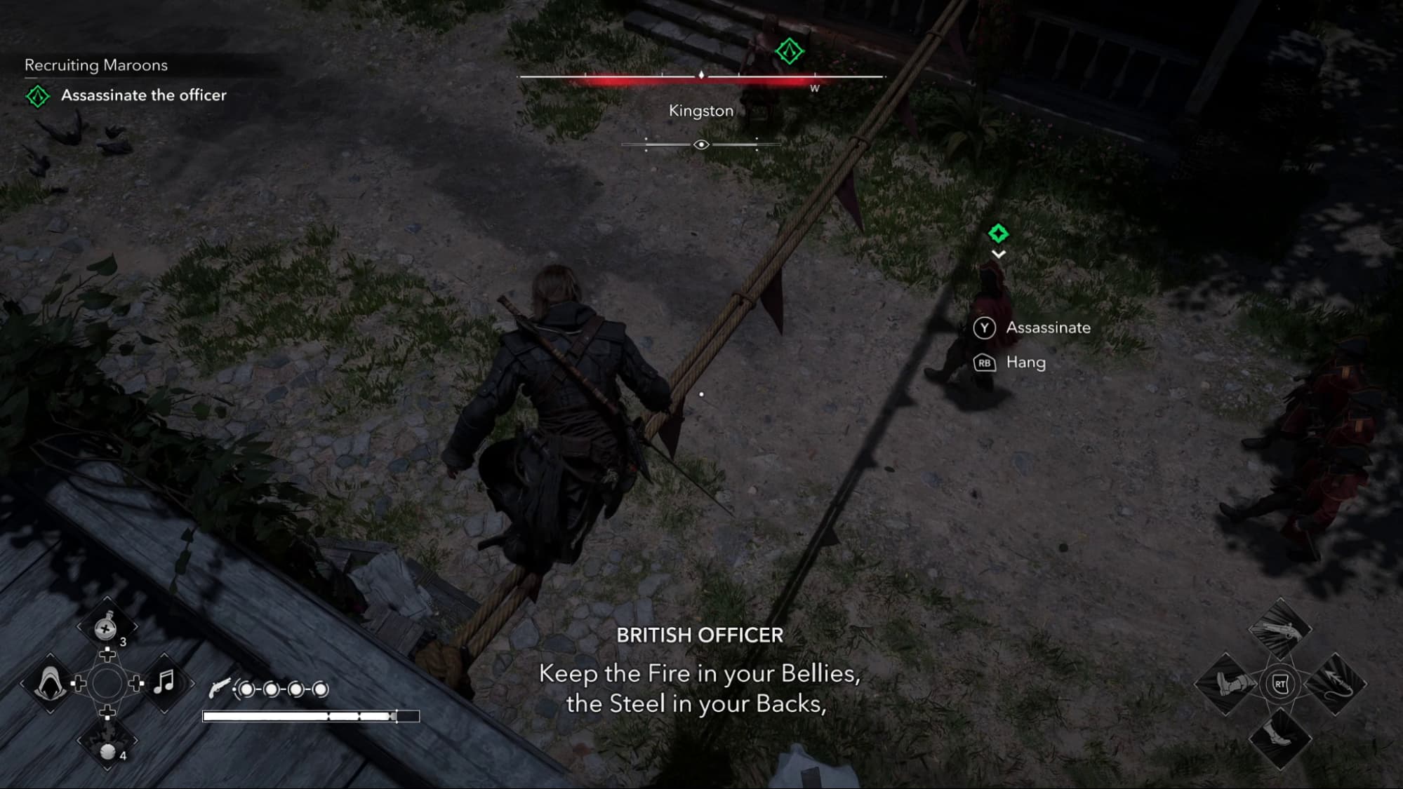 assassinate the officer