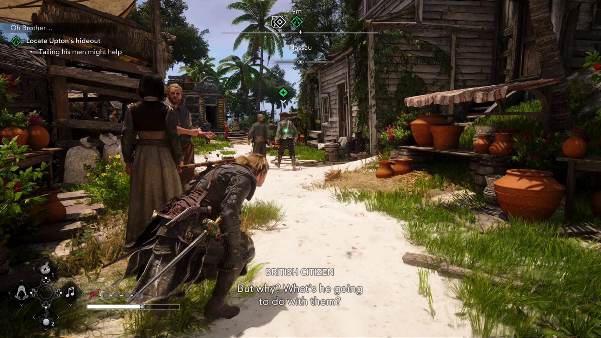 Sneaking up on british citizen