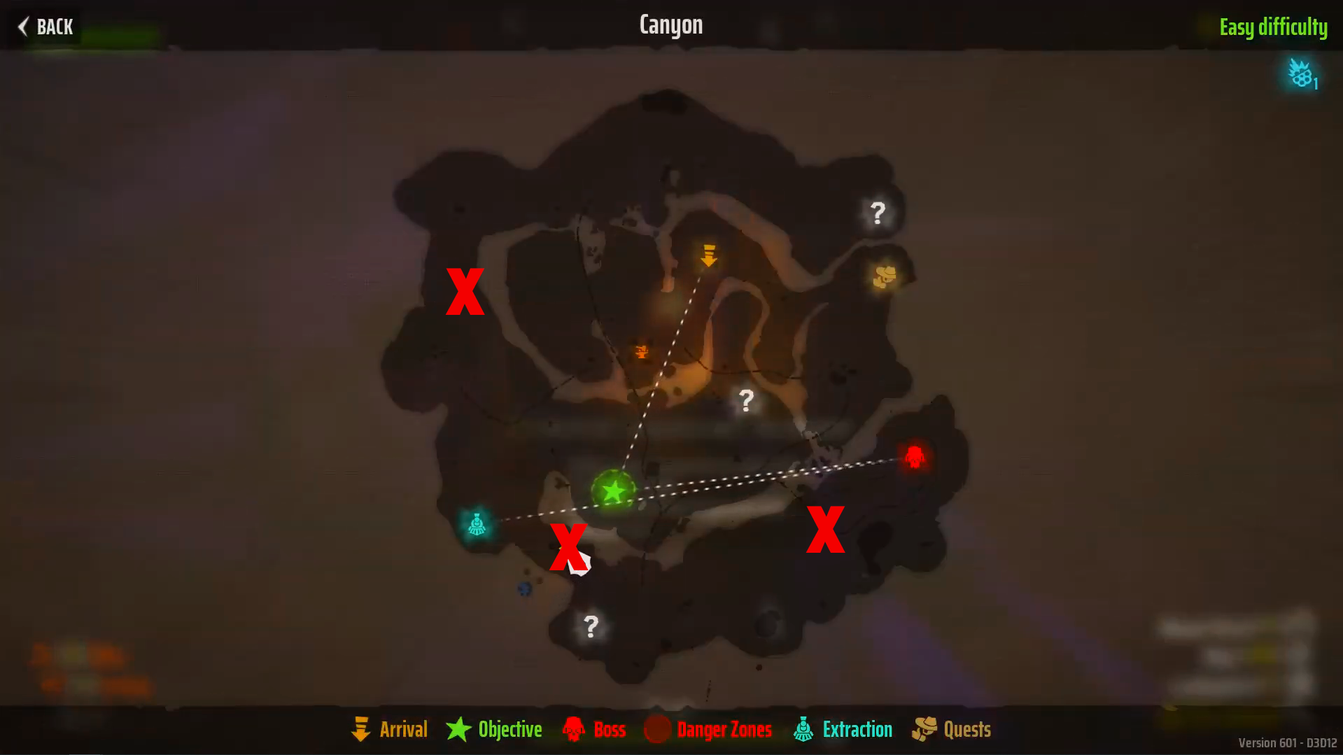 Canyon Disk Locations