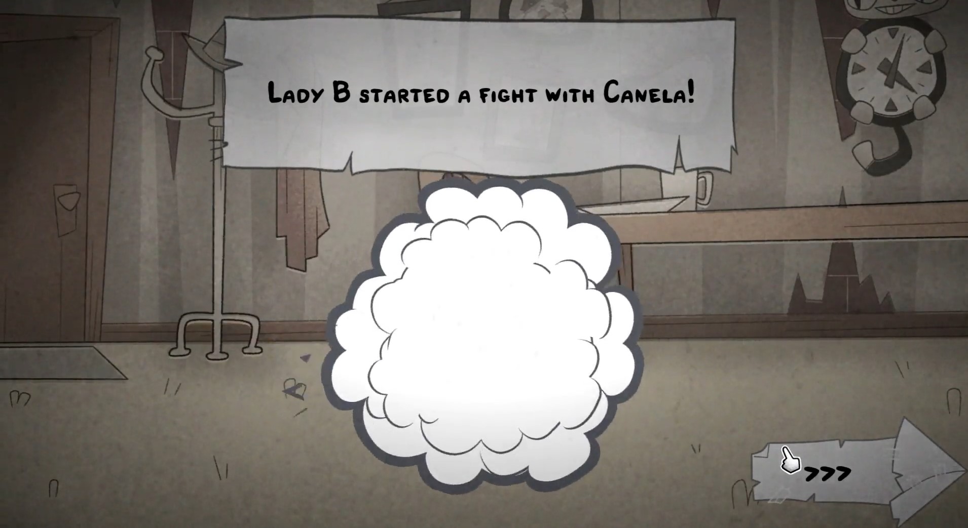 cat fight house phase