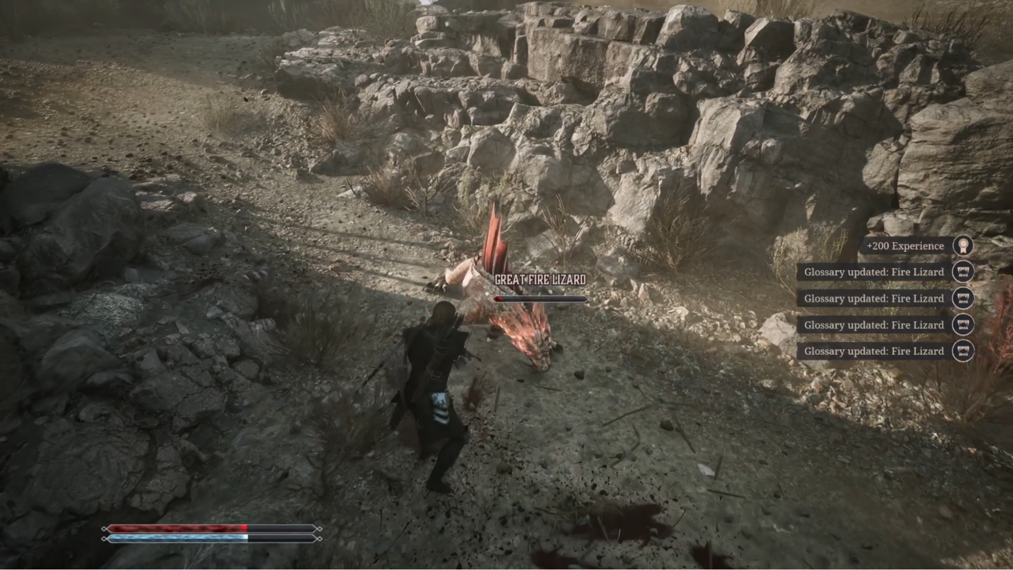 continuous fire breathing attack