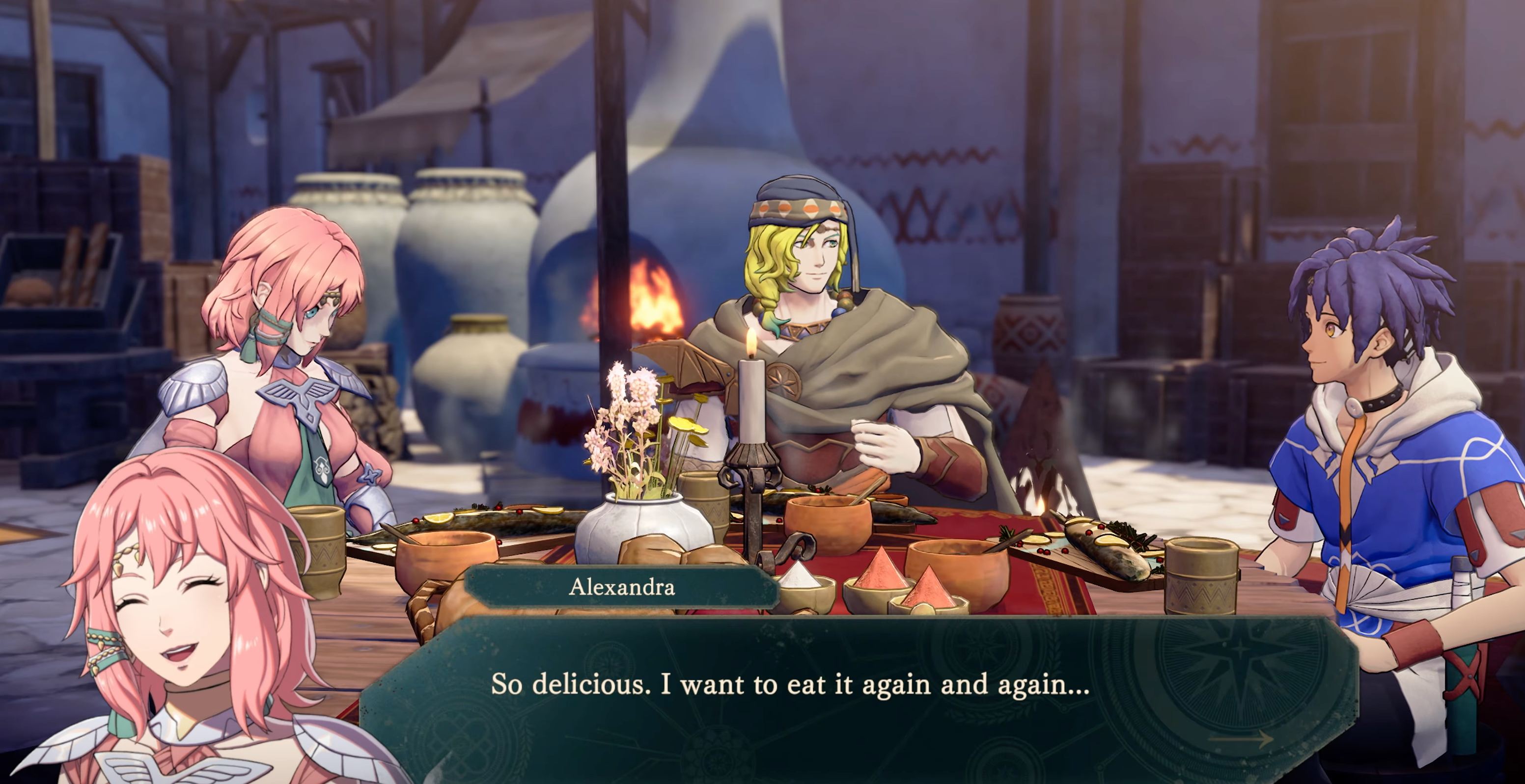 fire emblem fortune's weave meal