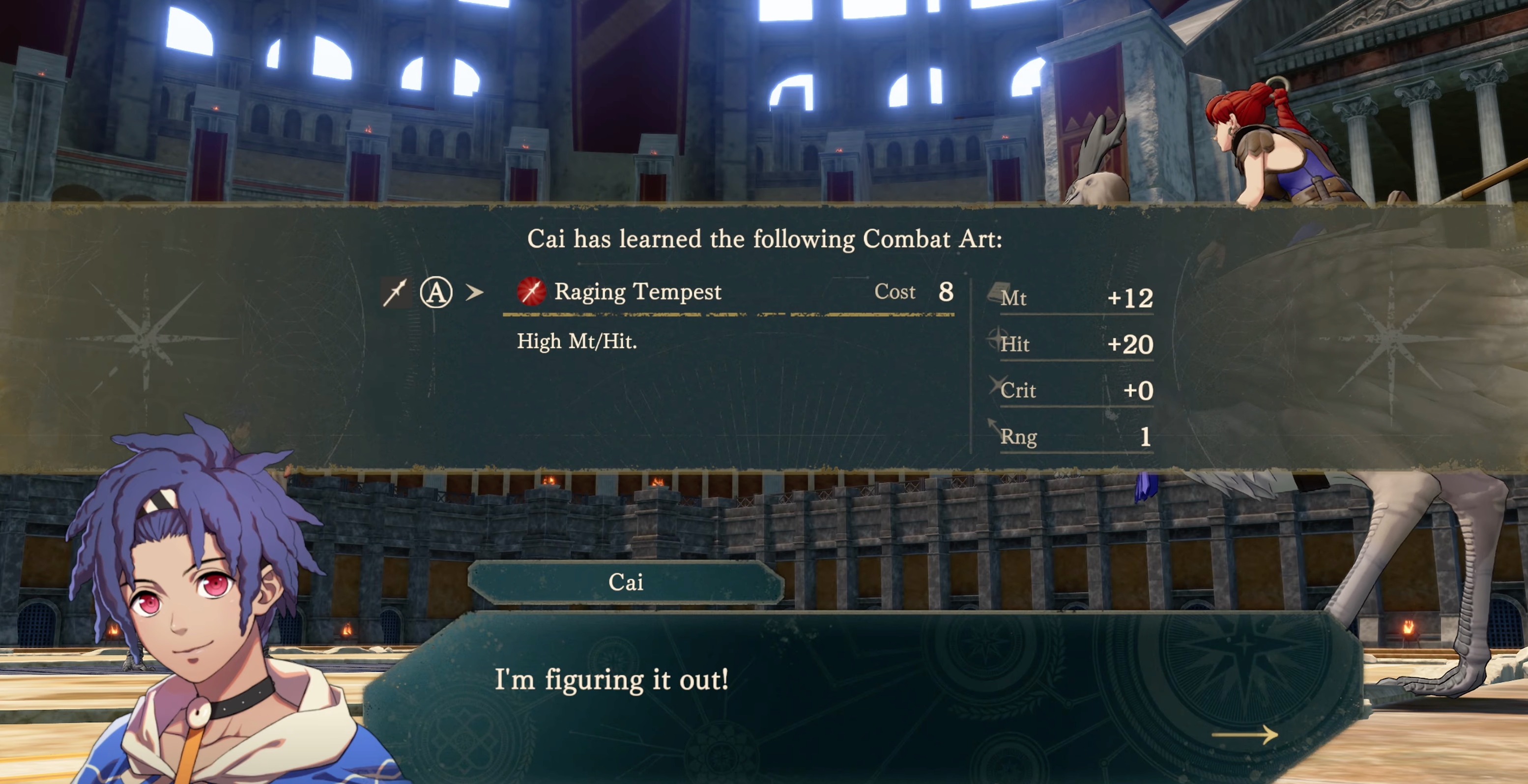 fire emblem fortune's weave training