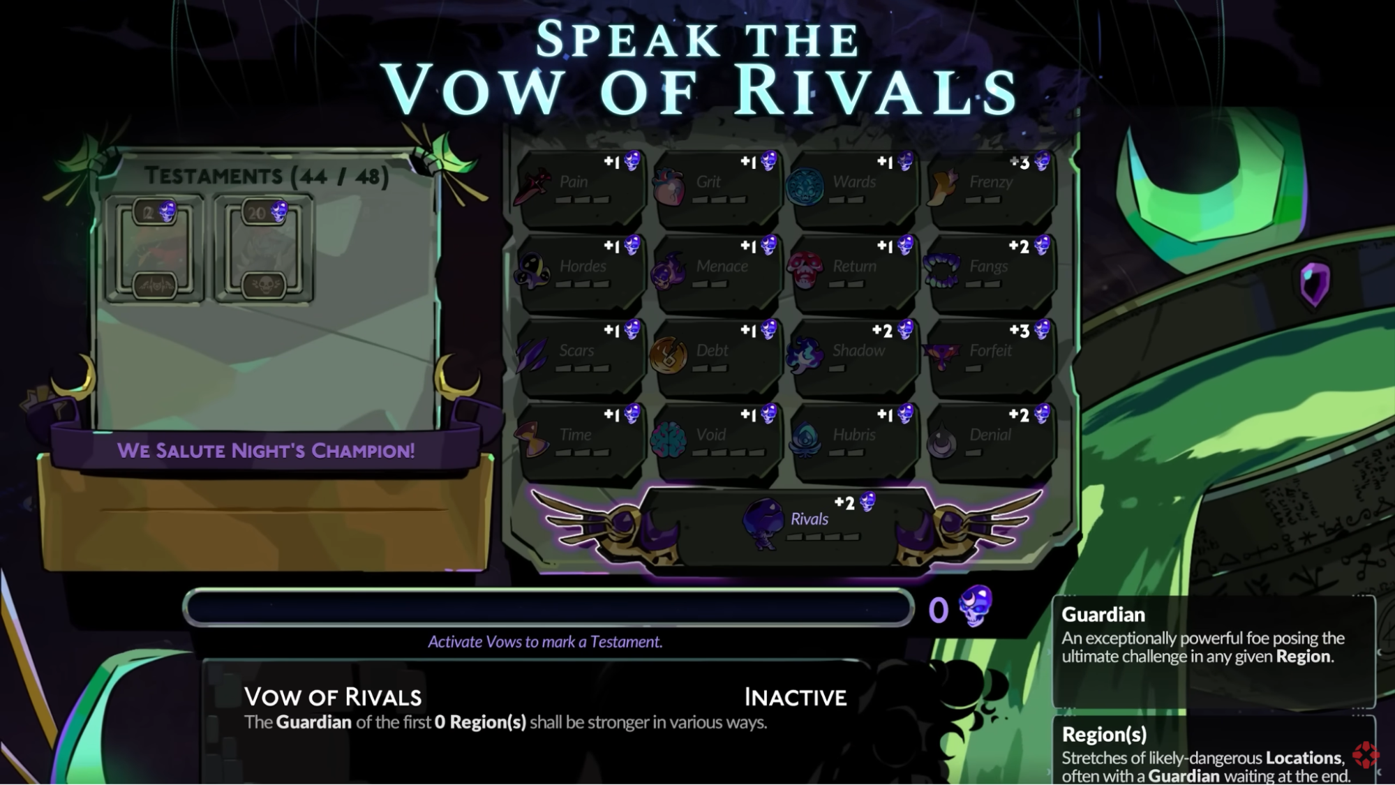 hades 2 vow of rivals