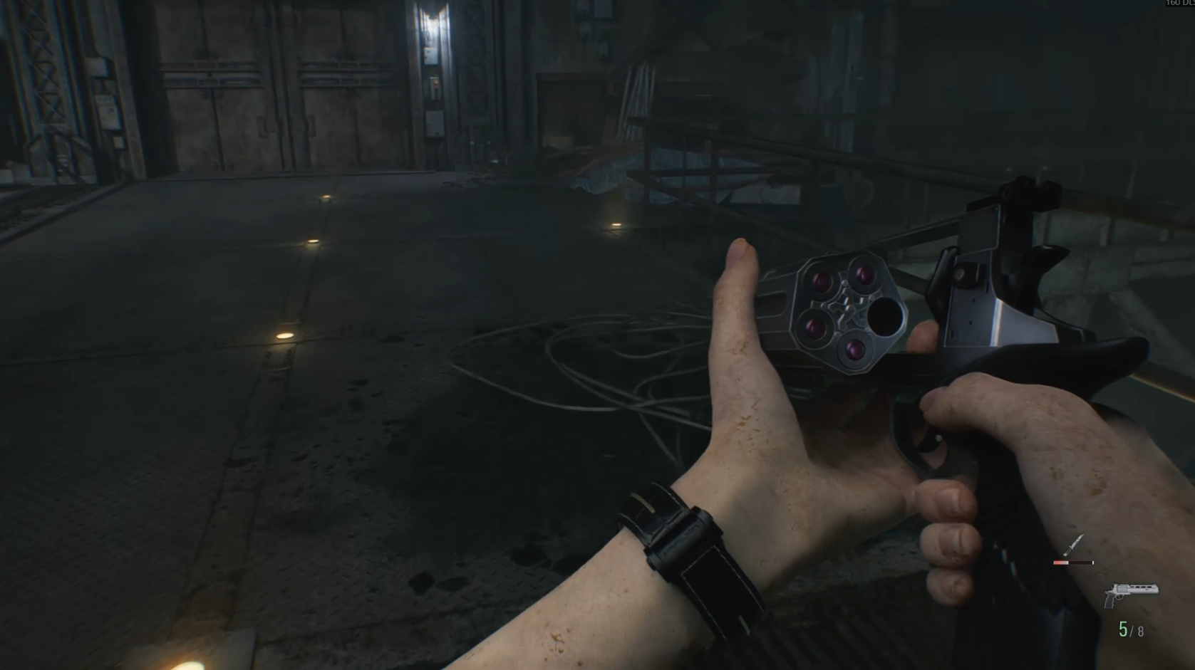 Grace reloading the Requiem Revolver