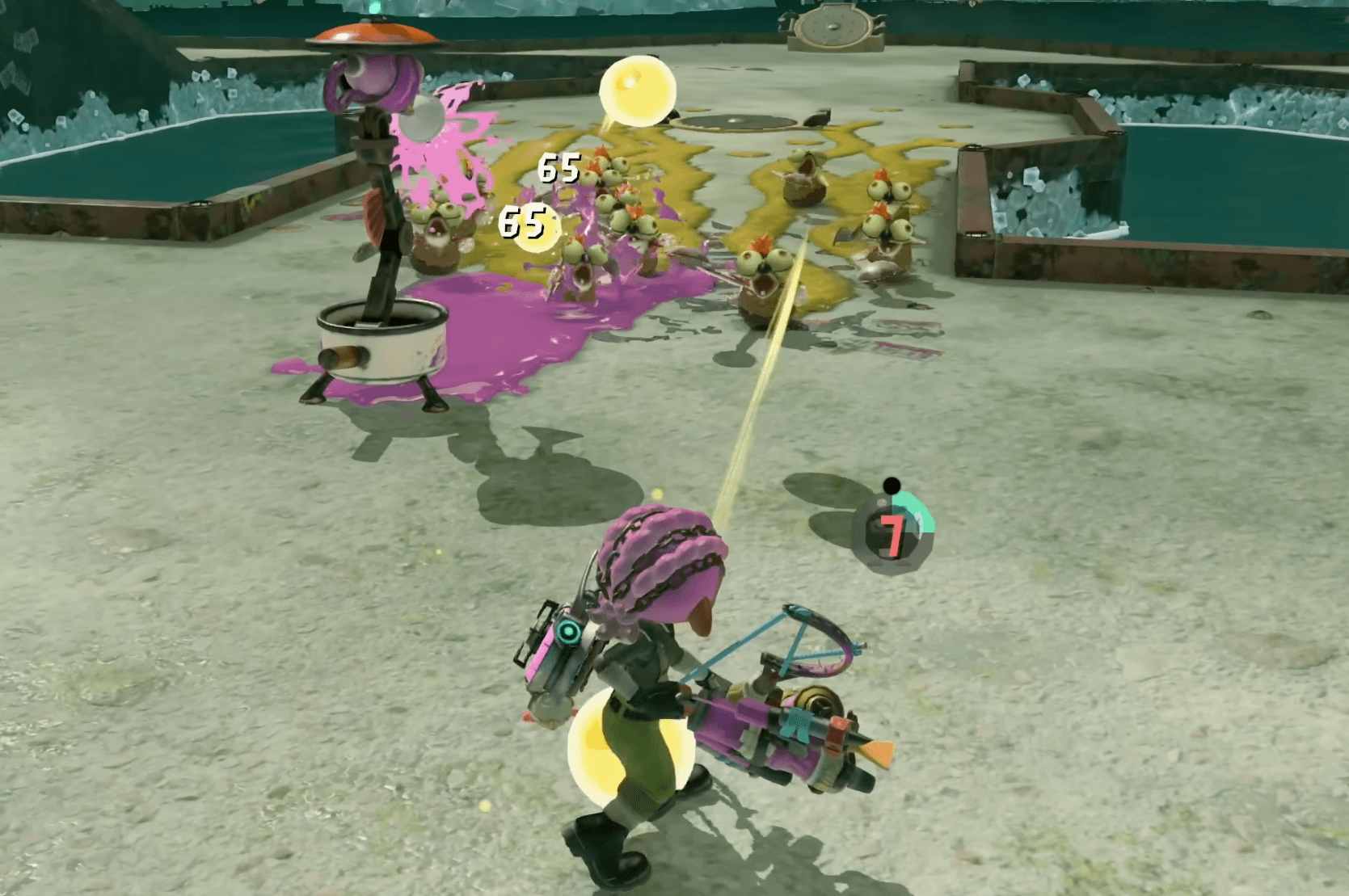 splatoon raiders shot pot gadget