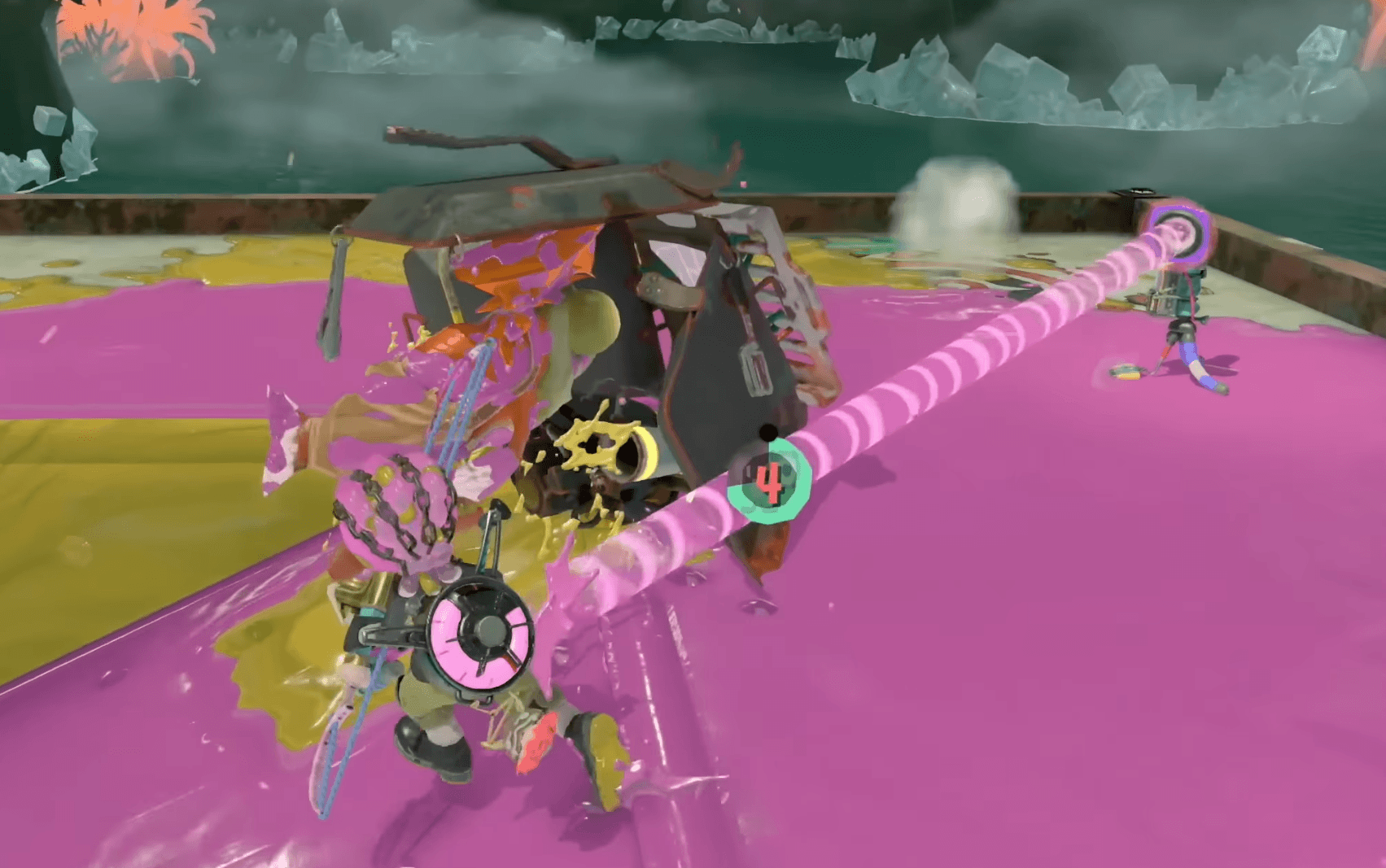 splatoon raiders tether wall gadget