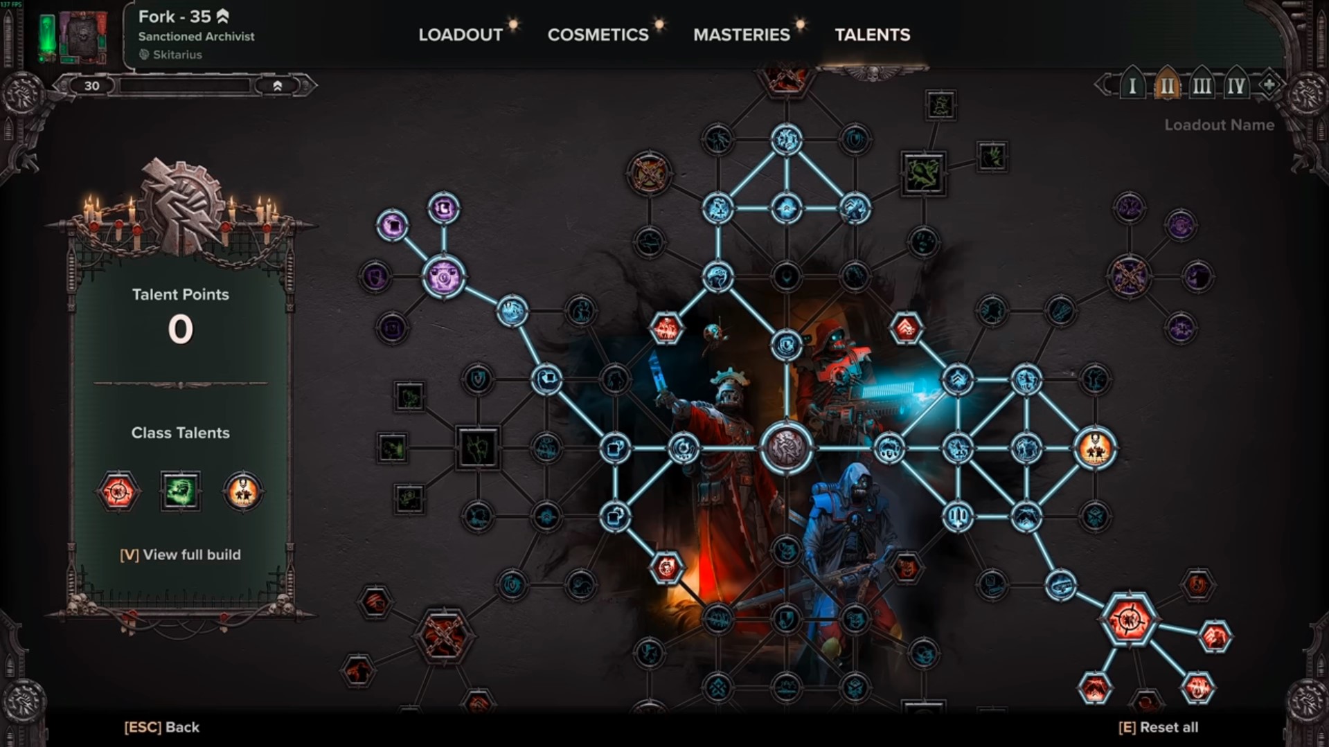 Talent Tree