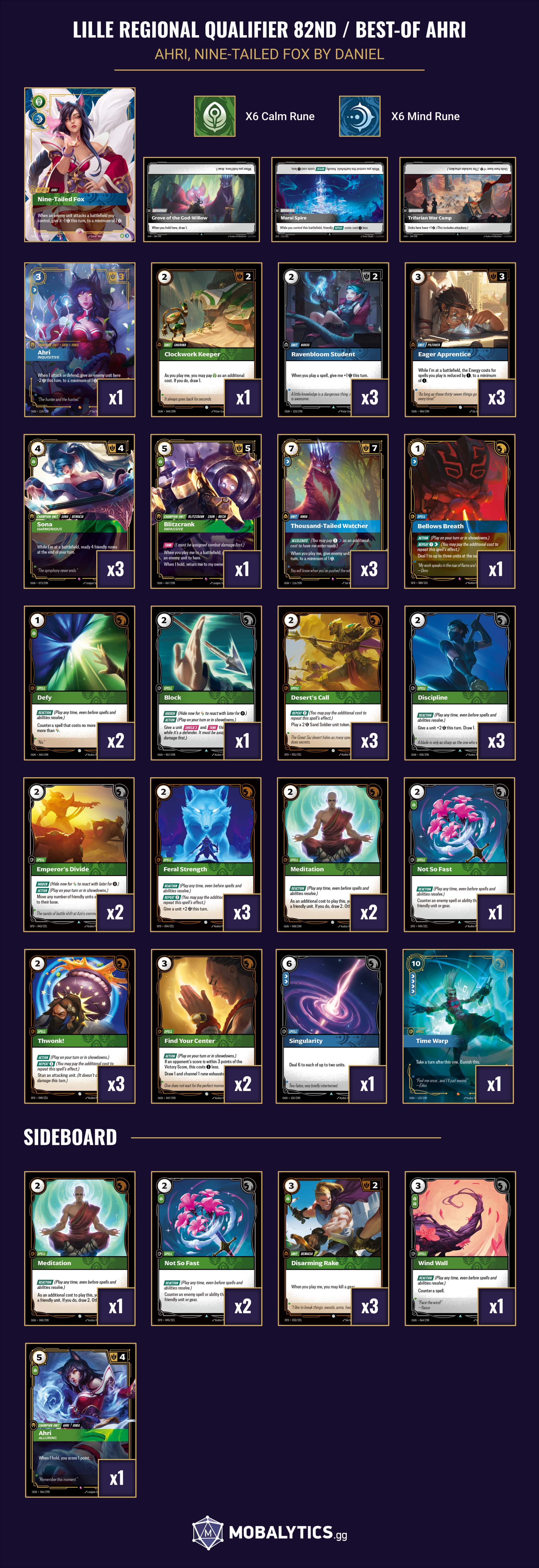 best-of ahri nine-tailed fox lille regional qualifier