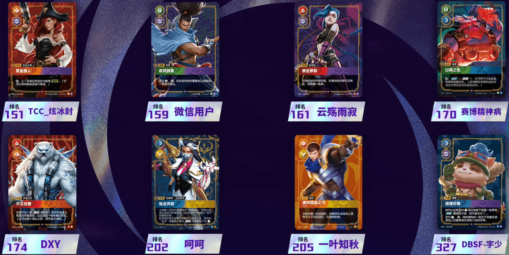 dalian best-of legends winners