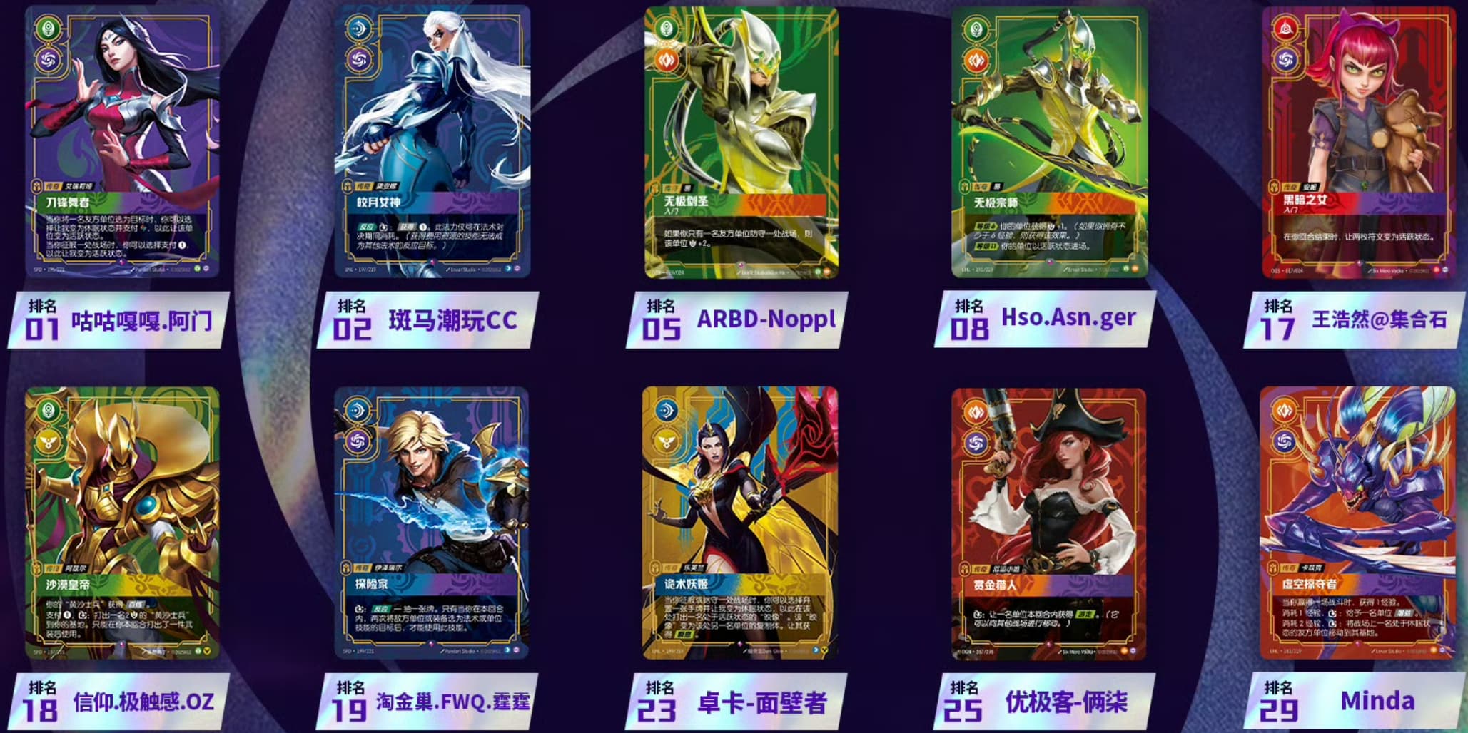 changsha best-of legends winners