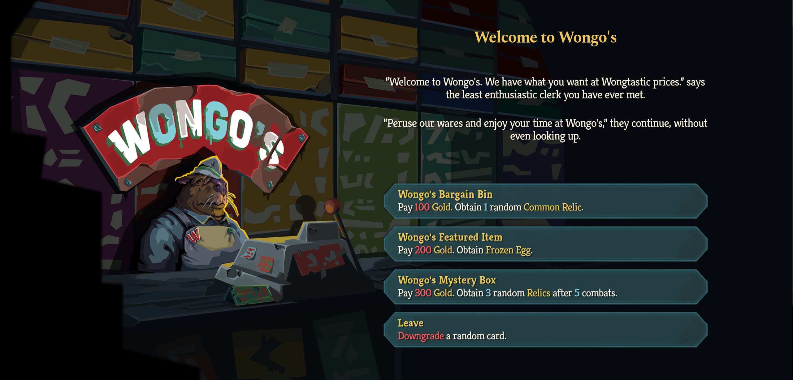 sts2 act 2 event welcome to wongo's