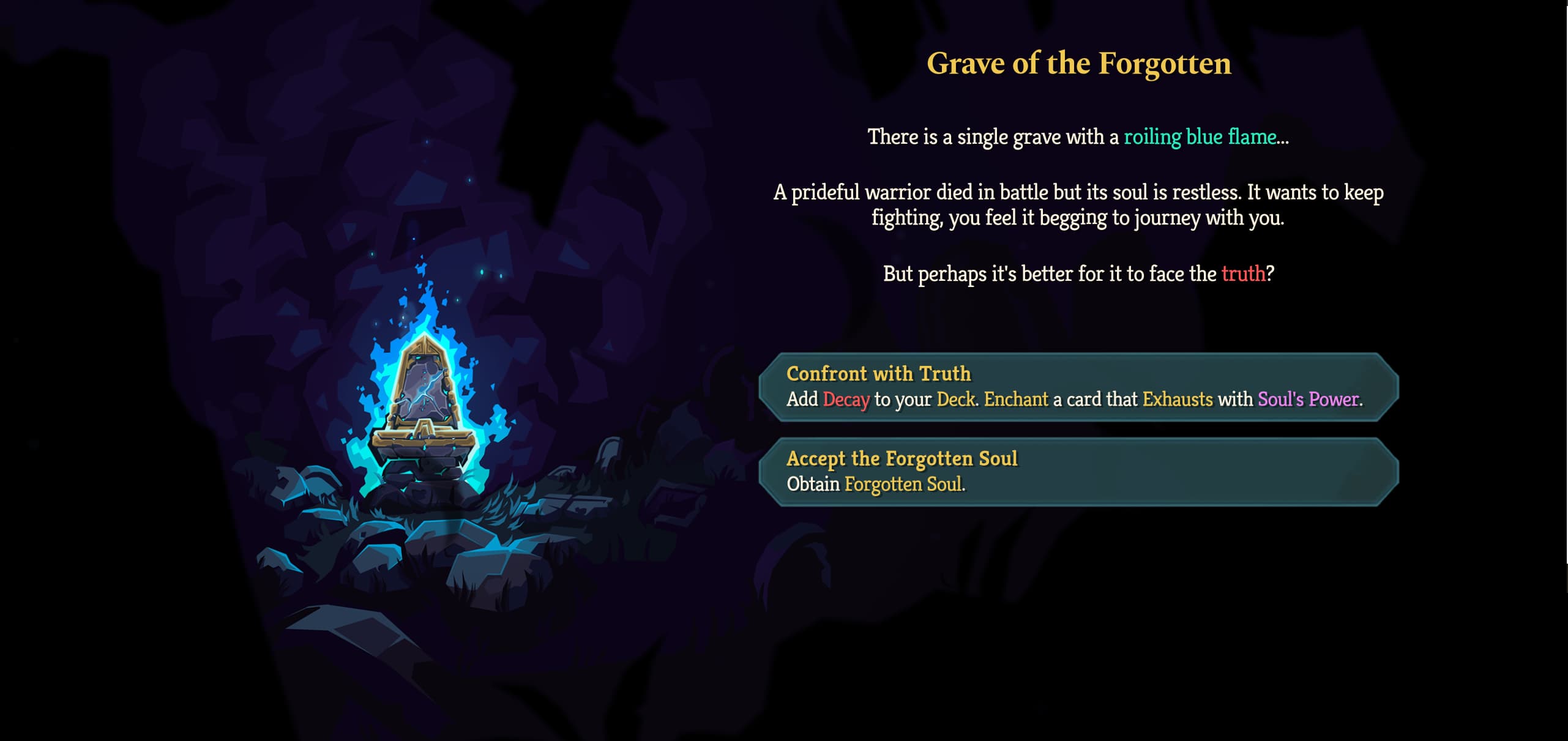 sts2 act 3 event grave of the forgotten