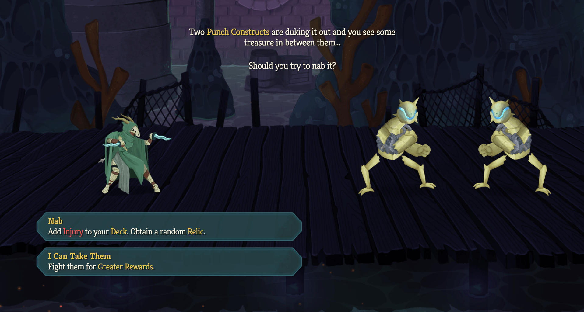 sts 2 act 1 underdocks event punch off