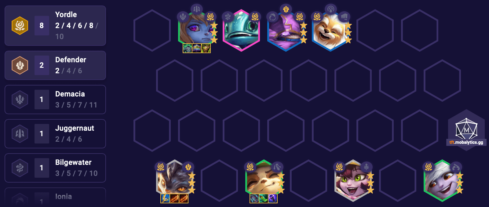 TFT Set 16.1 Artillery Barrage