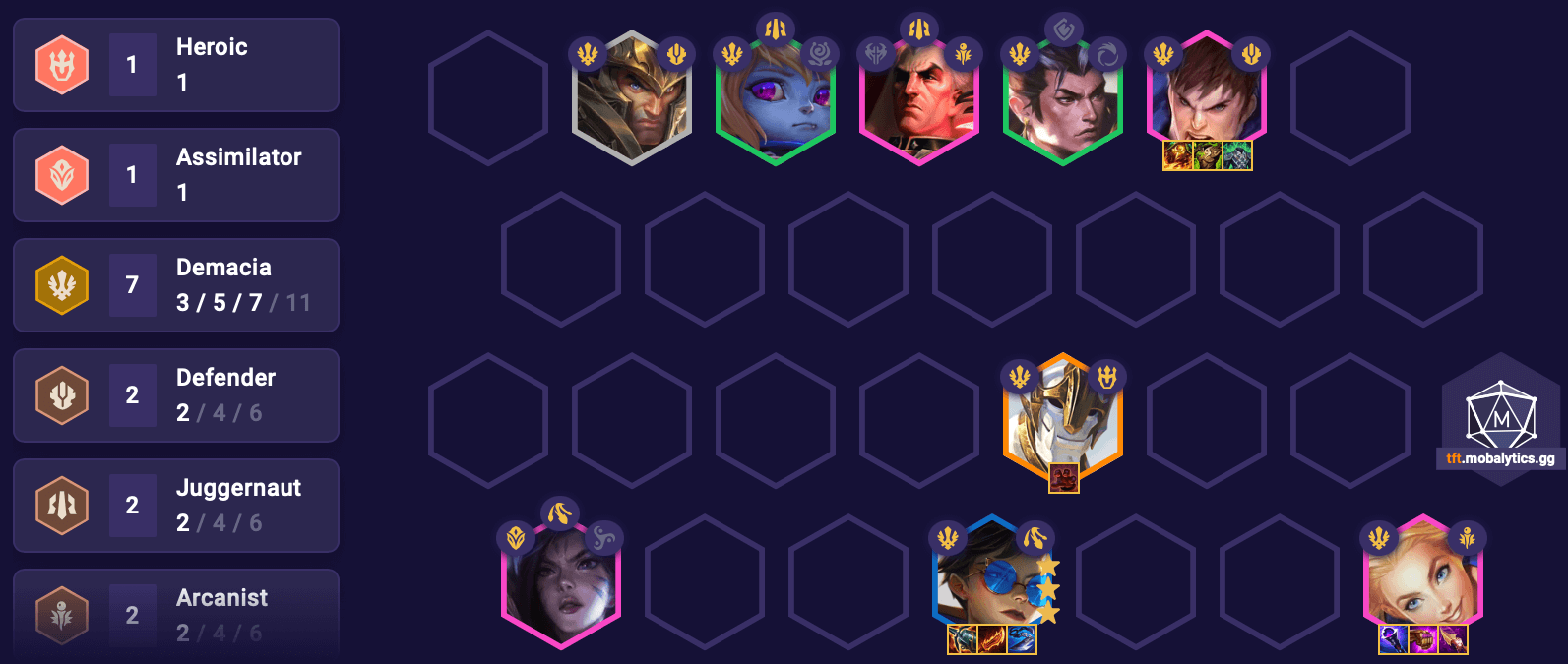 TFT Set 16.1 FOR DEMACIA!