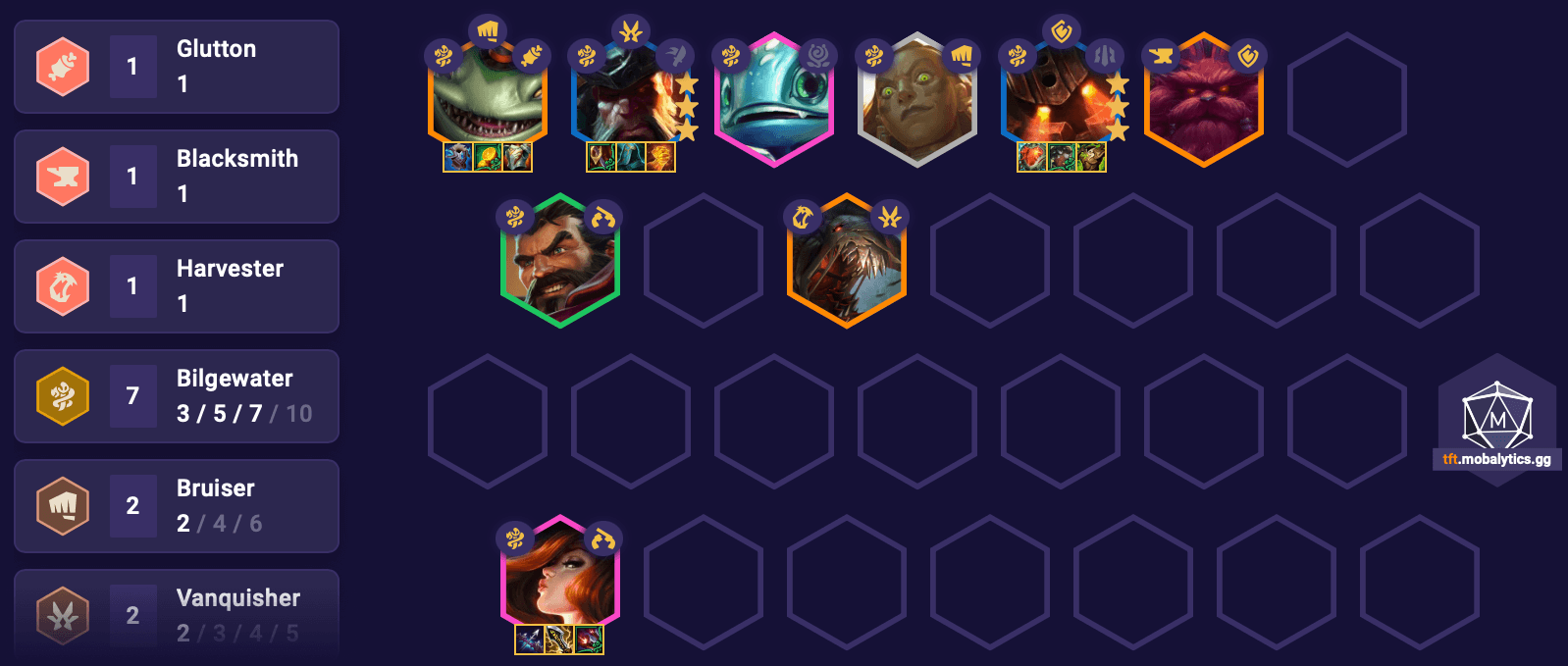 TFT Set 16.1 Unbench the Kench