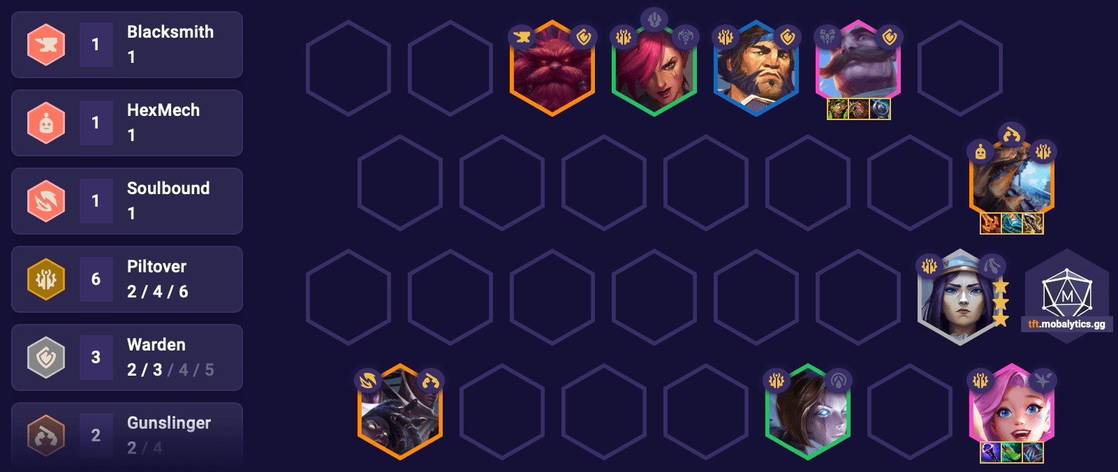 TFT Set 16.2 Jurassic Guns