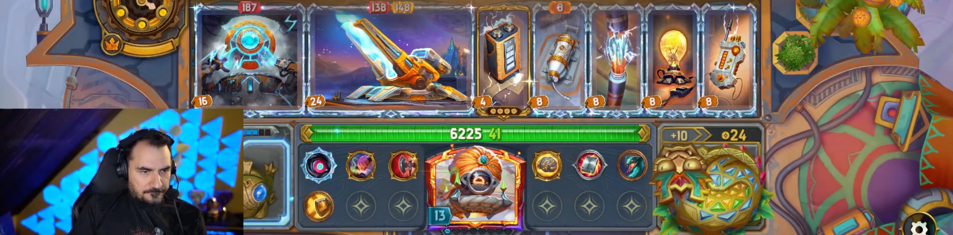 kinetic cannon the core example board