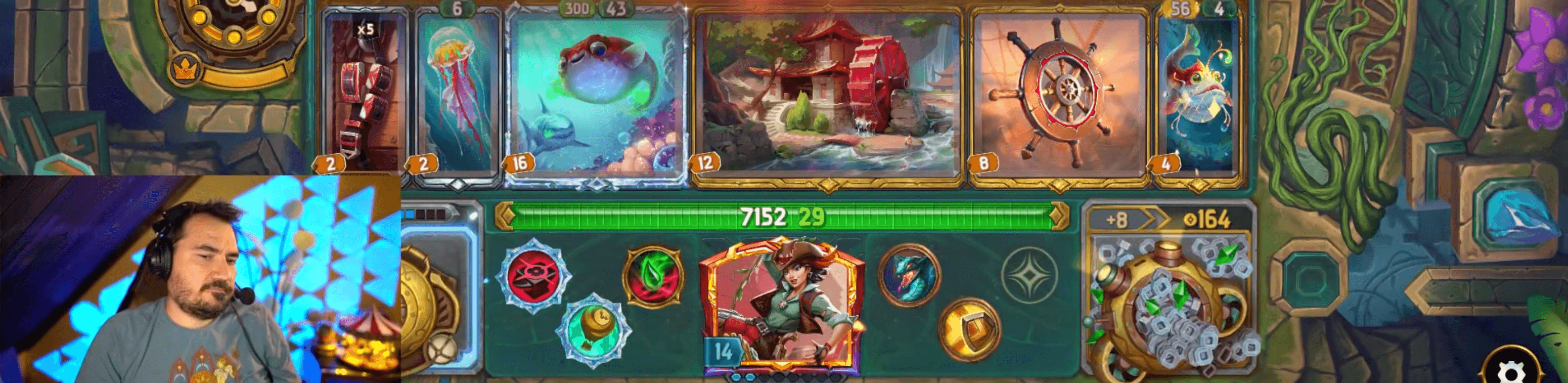 aquatic vanessa pufferfish waterwheel 