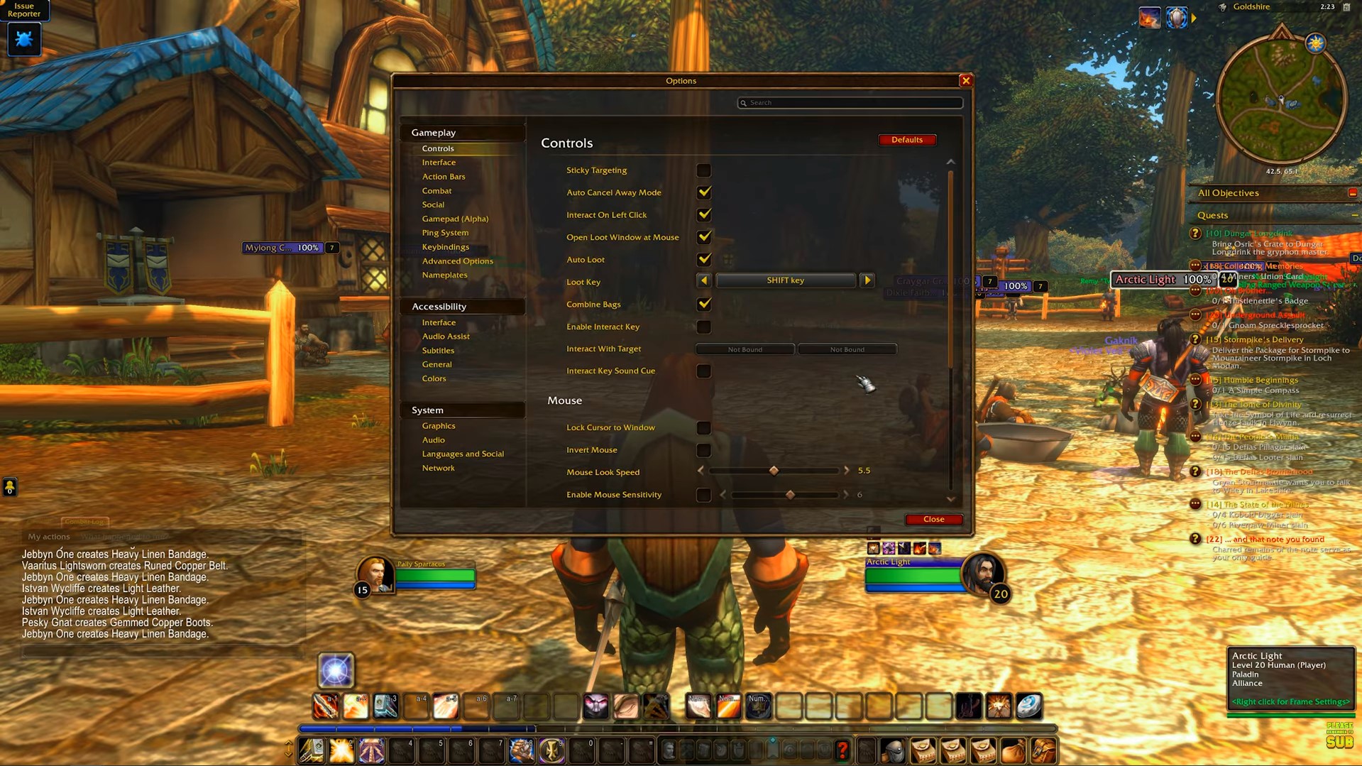 Control Settings